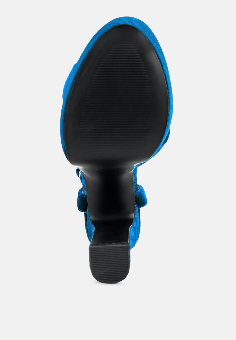 Liddel Platform Heel Sandals