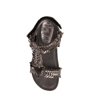 River Dance Woven Sandal in Pewter Naughty Monkey
