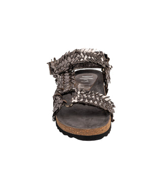 River Dance Woven Sandal in Pewter Naughty Monkey
