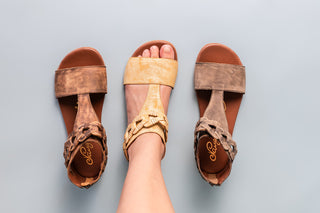 Loop D Loop Sandals in Black Naughty Monkey