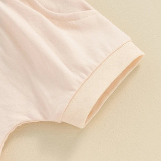 Baby Toddler Girls Boys 2Pcs Mama's Bestie Clothes Set Short Sleeve Letters Print Top with Elastic Waist Shorts Spring Summer Outfit