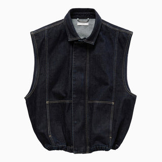 Denim Vest Dark Blue - By Baano