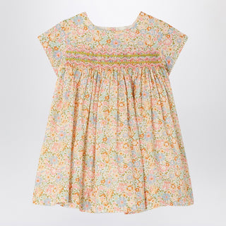 Dress Maruska Pink In Liberty Fabric - By Baano