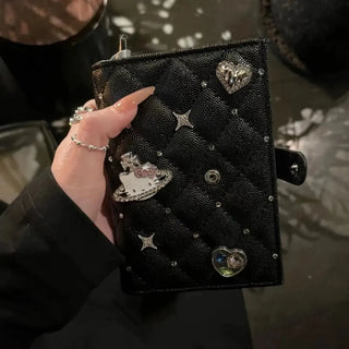 Hello Kitty Passport Holder Originality Delicate Fashion Convenient Document Storage Bag Leather High-capacity Passport Holder