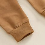 Baby Toddler Boys 2Pcs Fall Outfit A Little Dirt Never Hurt / Farmers Keep America Growing Letter Tractor Print Long Sleeve Top and Long Pants Set