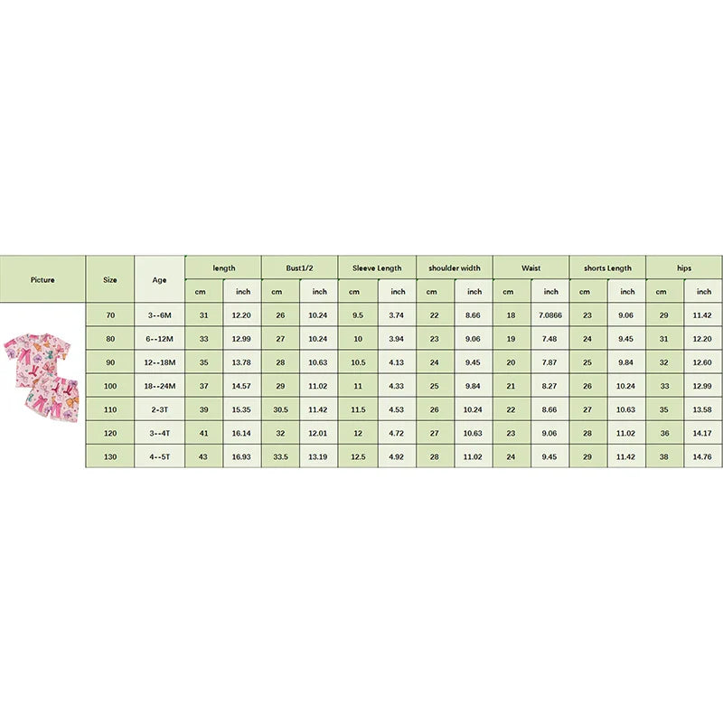 Baby Toddler Kids Girls 2Pcs Summer Outfit Bow Print Crew Neck Short Sleeve T-Shirt Top Frilly Shorts Clothes Set