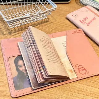 Love and Deepspace Xavier Zayne Rafayel ralayo Sylus PU Passport Holder Ticket Passport Covers Travel Passport Protective Cover