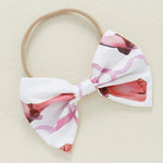 Baby Girl 2Pcs Fall Jumpsuit Ruffled Zip Up Boots Ribbons Print Long Sleeve Round Neck Zipper Romper Bow Headband Set