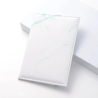 Travel Passport Holder Marble Pattern Passport Covers Passport Cover Flight Ticket Clip ID Credit Card Holder Travel Accessories