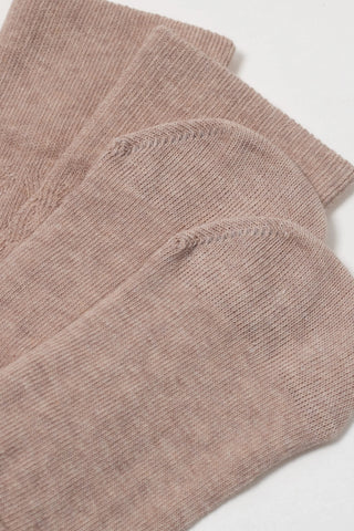Cotton Knee Highs Conte Classic 010 - Cotton Blend and Knitted Pattern - By Baano
