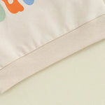 Baby Toddler Kids Girls Boys Matching Outfits Letter Print Big Lil Cousin Long Sleeve Crewneck Top