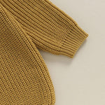 Toddler Kids Boys Sweaters Cotton Long Sleeve Letter Embroidery Big Brother Pullover Loose Knitwear Top