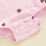 Baby Girls 2Pcs Buble Romper Floral Flowers Print Round Neck Long Sleeve Jumpsuit with Headband Fall Set