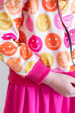 SALE Don't Worry, Be Hippy Satin Jacket