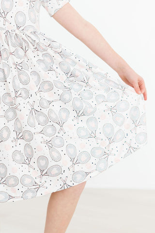 SALE Game, Set, Match S/S Pocket Twirl Dress - By Baano