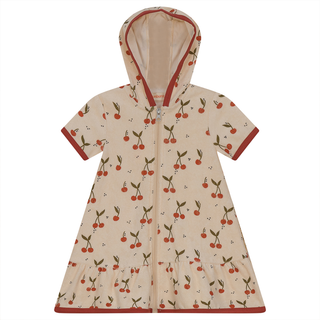 Cherry Print Terry Dress