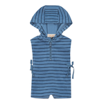 Stripped Terry Romper - By Baano