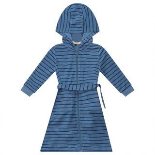 Stripped Terry Robe