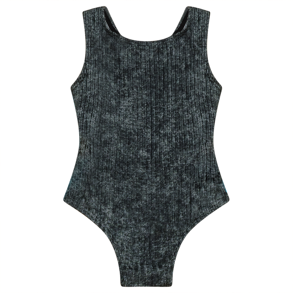 Distressed Rib Swimsuit - By Baano