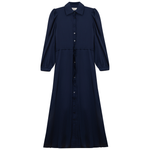 Chiffon Tie Shirt Dress
