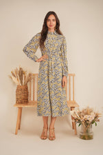 Chiffon Tie Shirt Dress