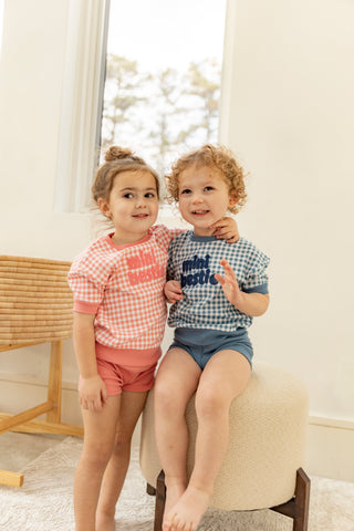 Checkered Mini Bestie Shorts TheHushShop.com