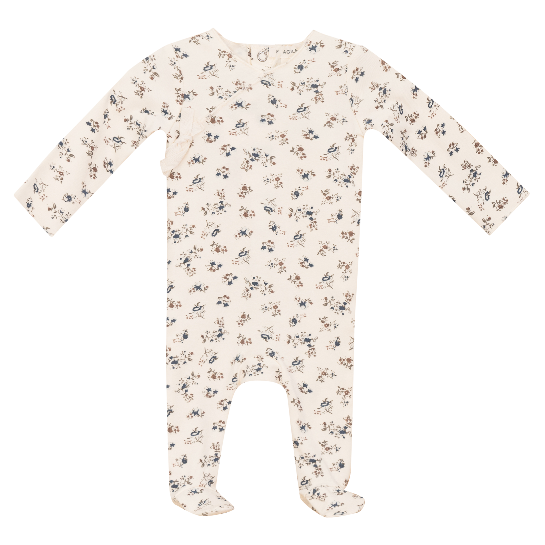 Wrap Printed Onesie - By Baano