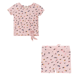Multi Flower Print 2 Pc Set - By Baano