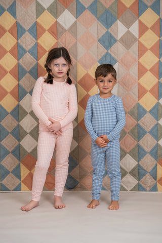 Plaid Stretch 2Pc Set