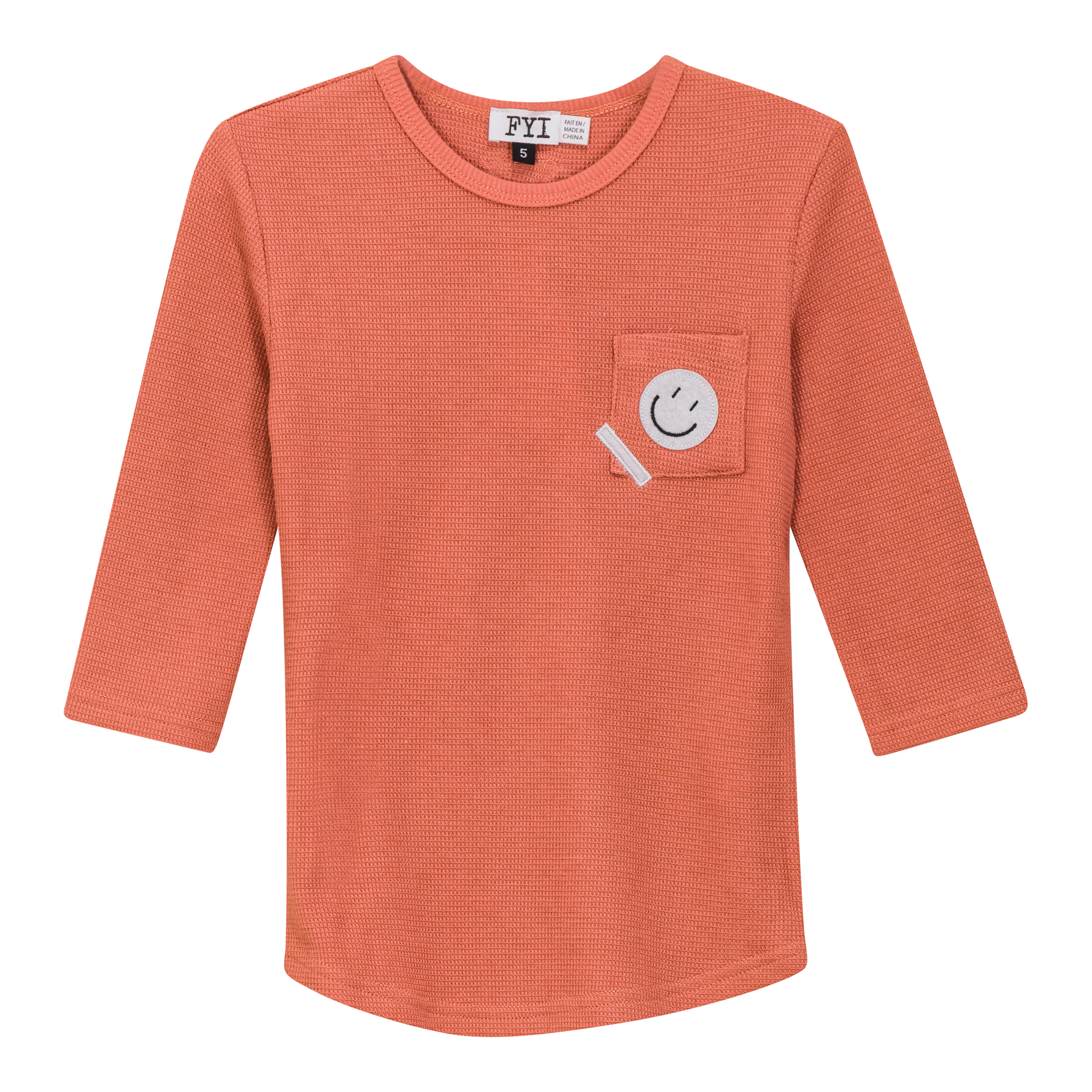 Square Textured Top - By Baano