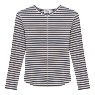 Striped Vneck Tshirt