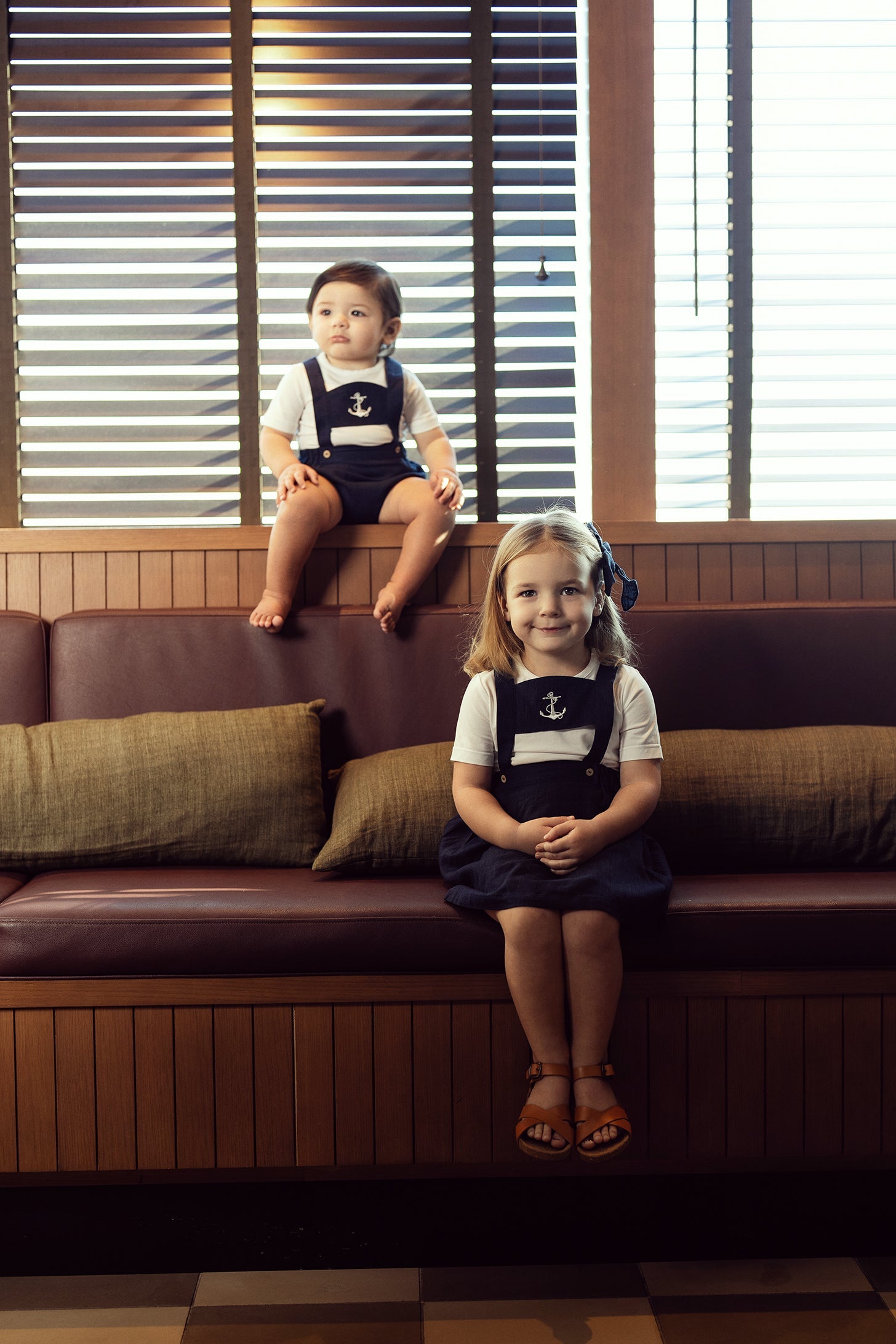 Anchor Embroidered Jumper - By Baano