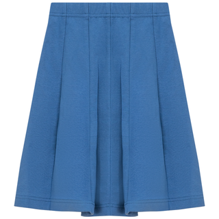 Ribbed Short Panel Skirt