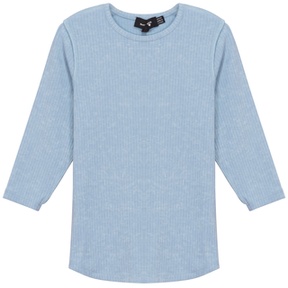 Distressed Rib Top