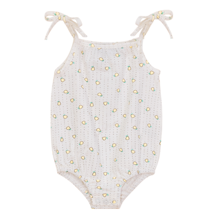 Strawberry and Pear Printed Romper