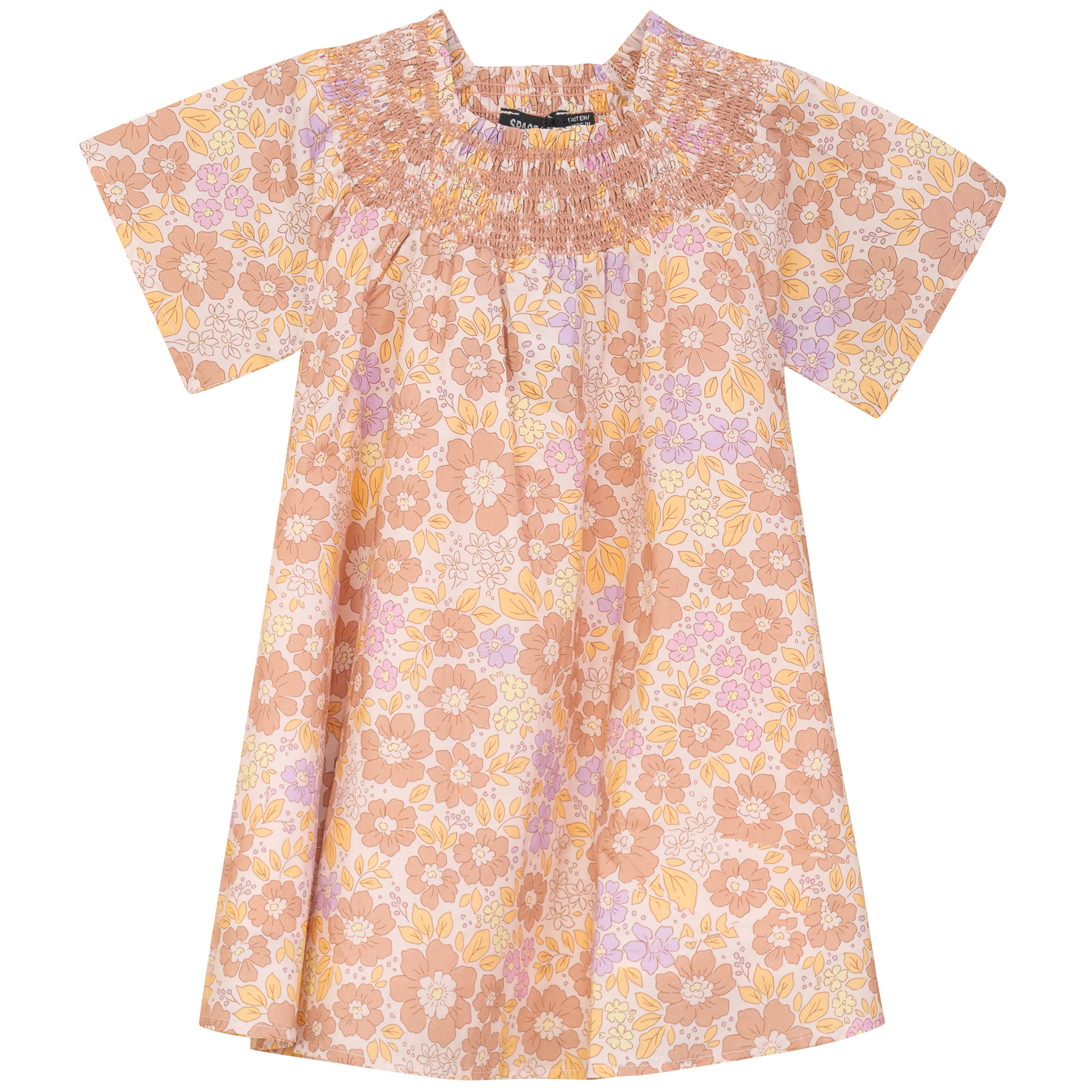 Floral Print Woven Dress - By Baano