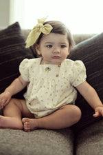 Cherry Printed Linen Bubble - By Baano