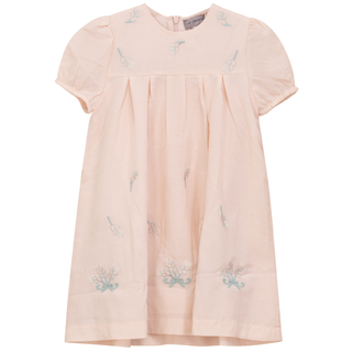 Cotton Floral Embroidered Dress