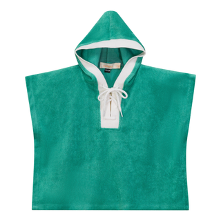 Cotton Terry Poncho