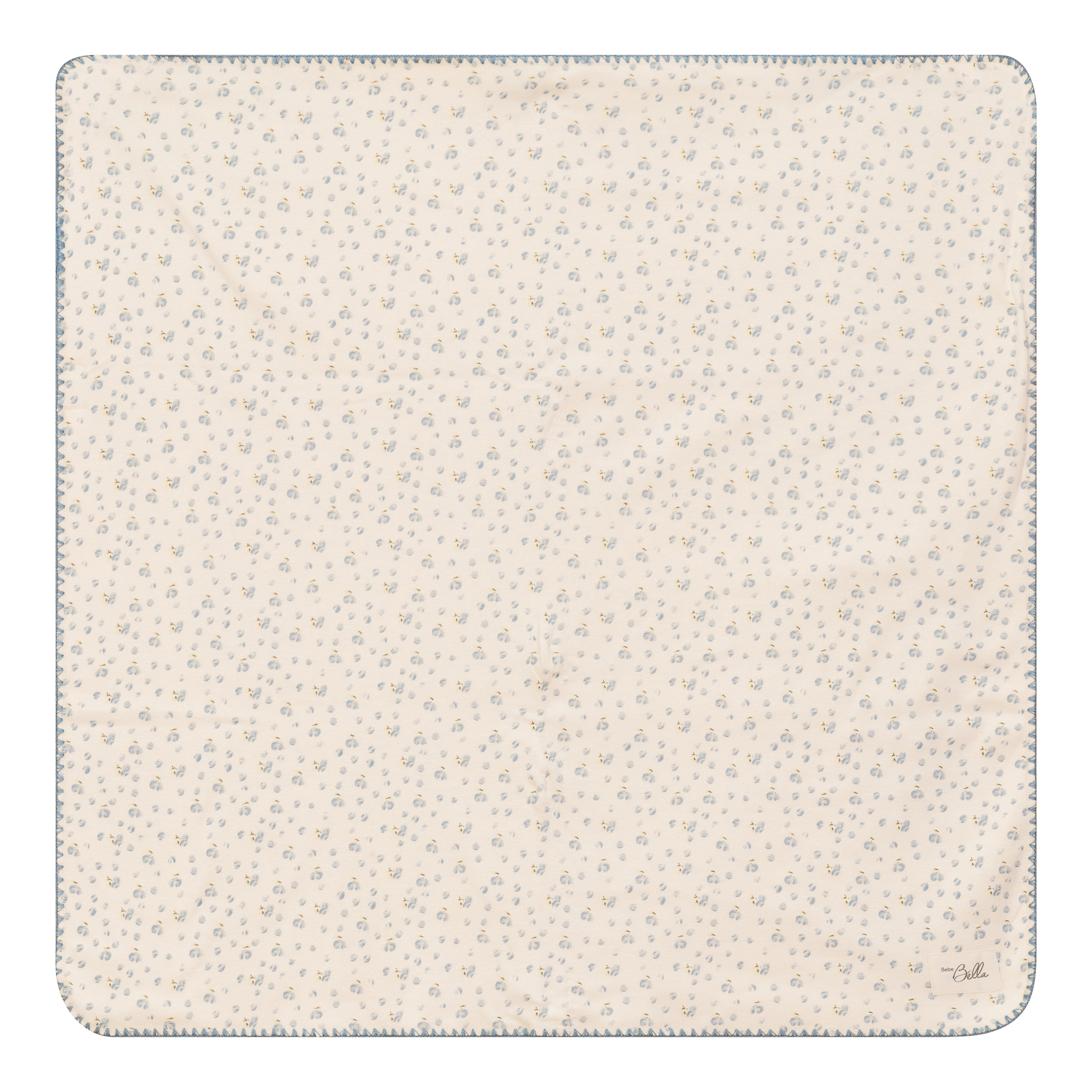 Ribbed Printed Blanket - By Baano