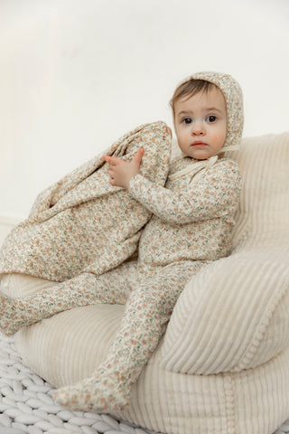 Ribbed Printed Blanket