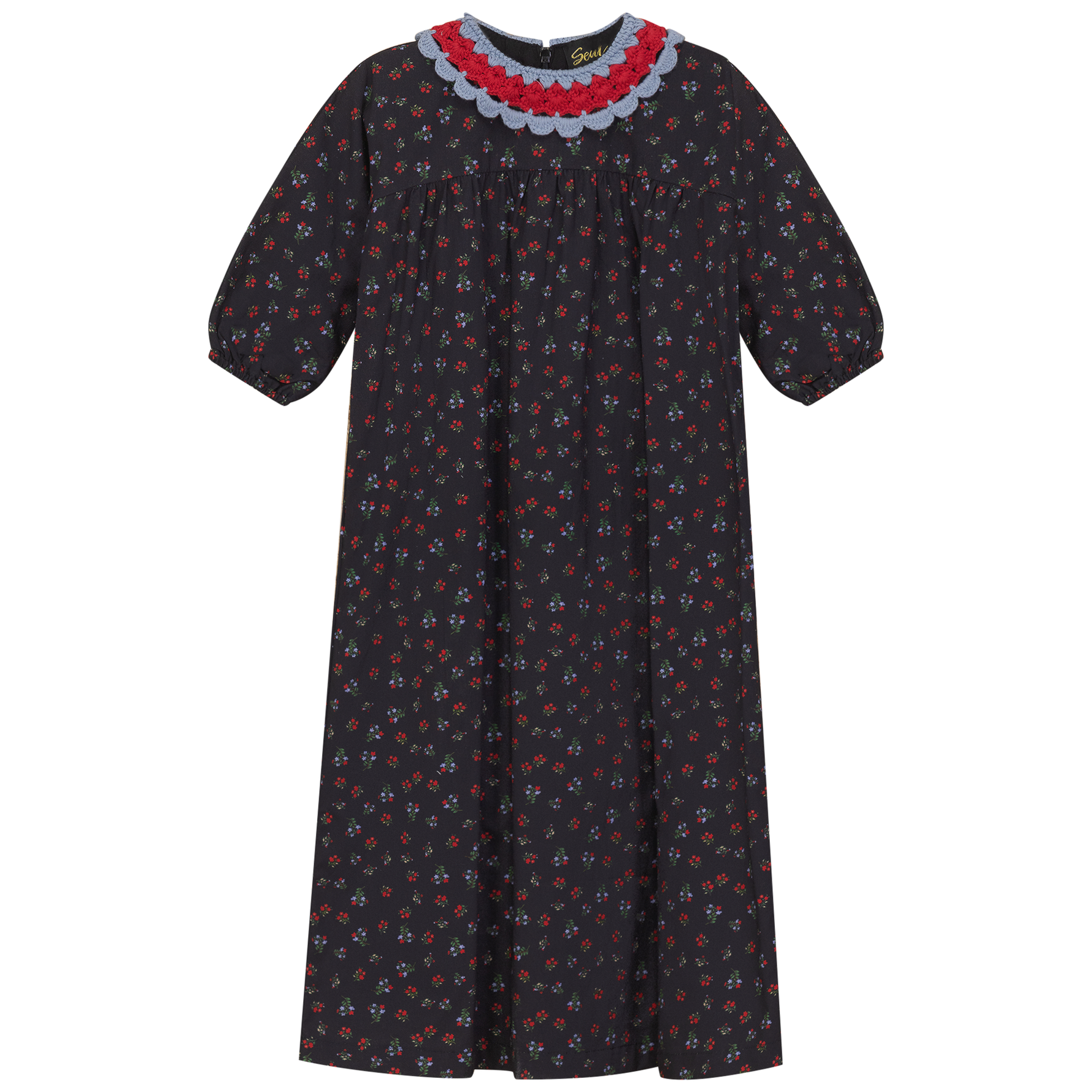 Crochet Woven Robe - By Baano