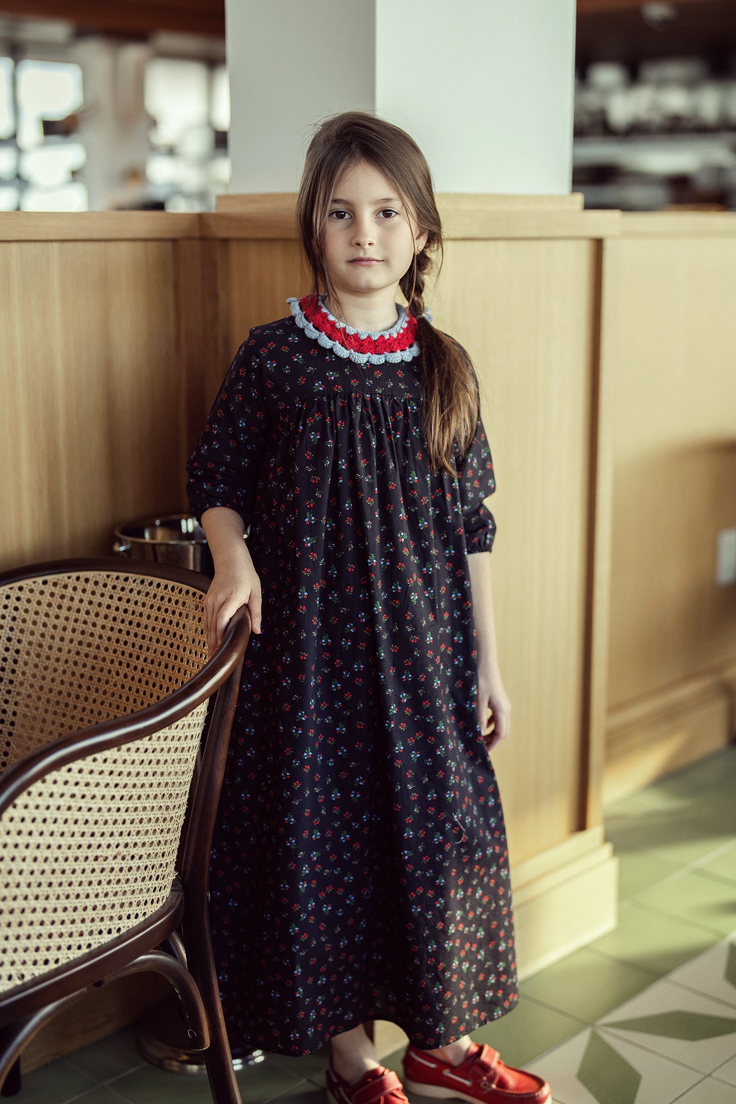 Crochet Woven Robe - By Baano