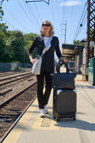 Black Quilted HydroTote® - Smaller by a Smidge