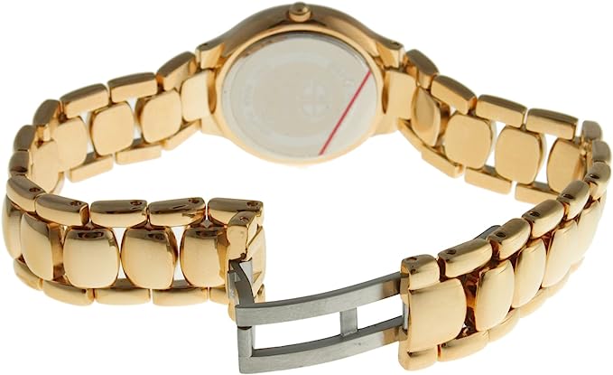 Swiss Edition Women's Watch with 23K Gold Plated Dress Bracelet