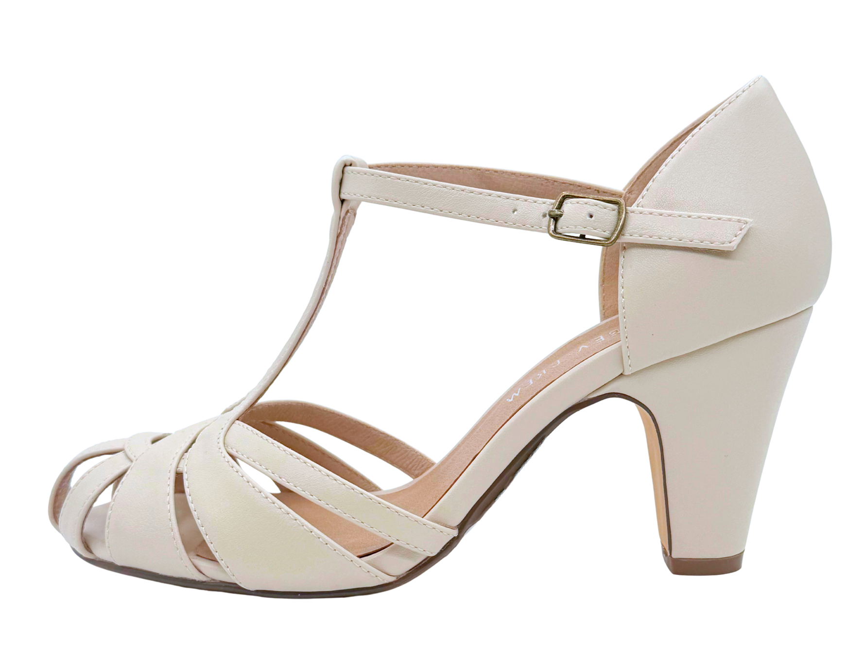 Sergi T-Strap Heels