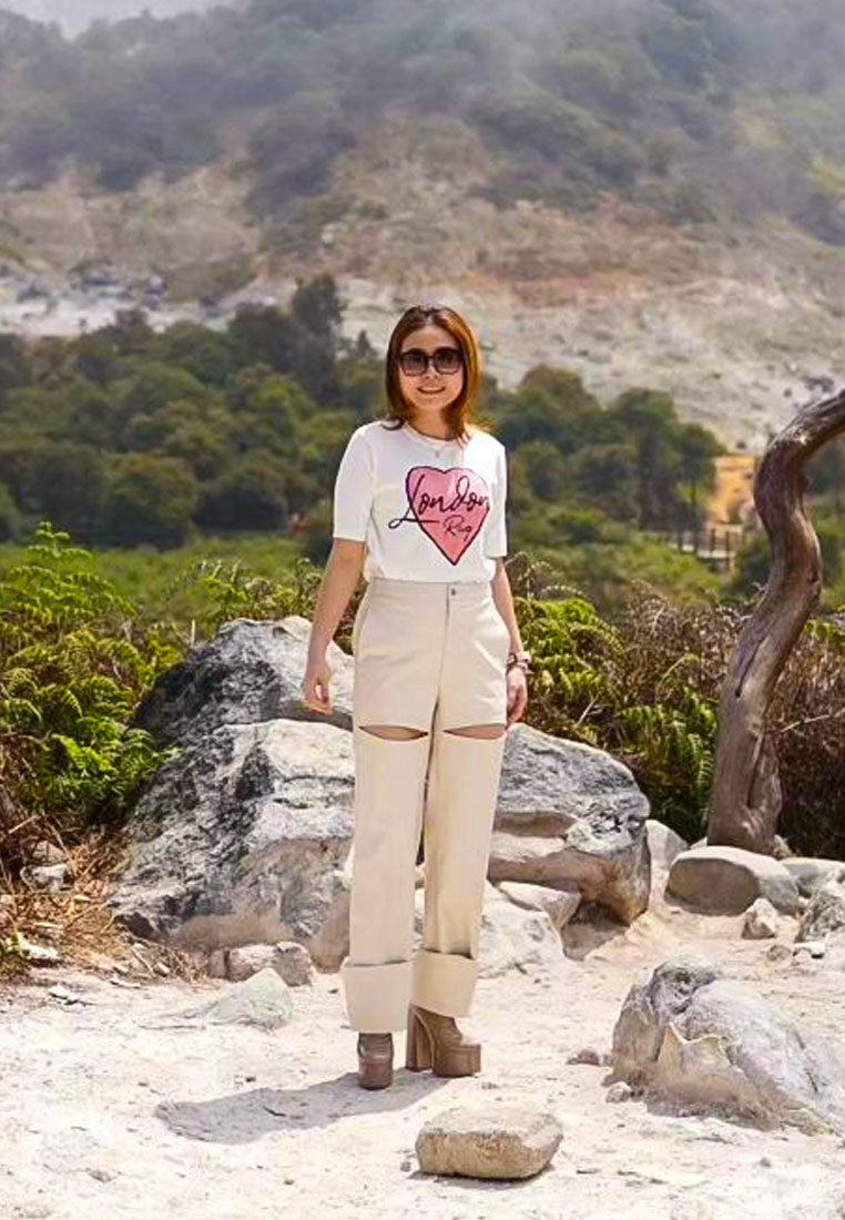 Vinkele Block Heeled Ankle Boot