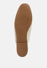 Akua Horsebit Embellished Mules