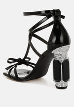 Affluence Jeweled High Heel Sandals