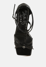 Affluence Jeweled High Heel Sandals